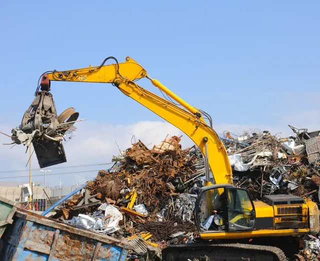 Demolition and scrap handling — yard operations